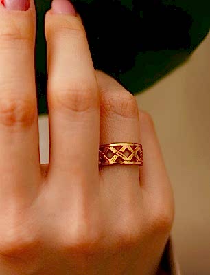 El Yapımı Altın Kaplama Pirinç