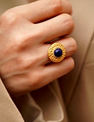 Handmade Silver Ring With Lapis Lazuli