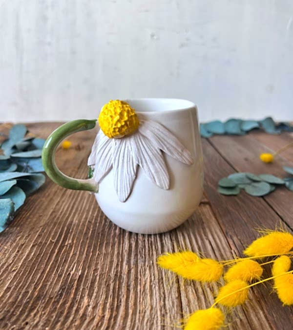 Papatyalı Kahve Mug