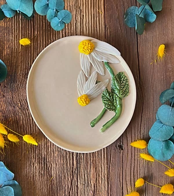 Papatyalı Pasta Tabak