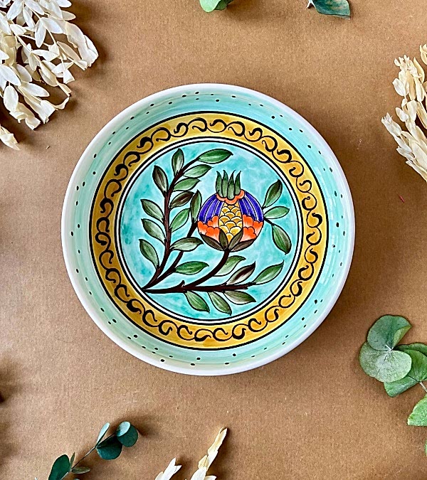 Özel Tasarım Çini Servis Kasesi