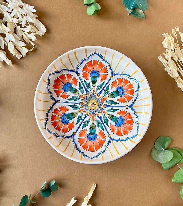 Özel Tasarım Çini Servis Kasesi