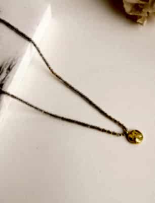 Aslan Figürlü Labradorit Taşlı Gümüş Kolye